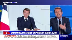 Story 2 : Emmanuel Macron s'exprimera mardi à 20h - 20/11