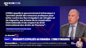 Expulsion de migrants vers le Rwanda: "Le Royaume-Uni renonce au droit d'asile avec cette loi", estime François Gemenne (politologue spécialisé dans la question migratoire)
