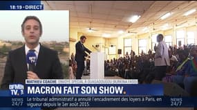 Burkina Faso: Emmanuel Macron fait son show (1/2)
