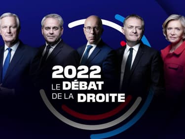 2022, le débat de la droite à suivre en direct sur BFMTV et RMC,
