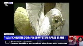 Le trésor de la "chouette d’or" a été déterré après 31 ans de mystère