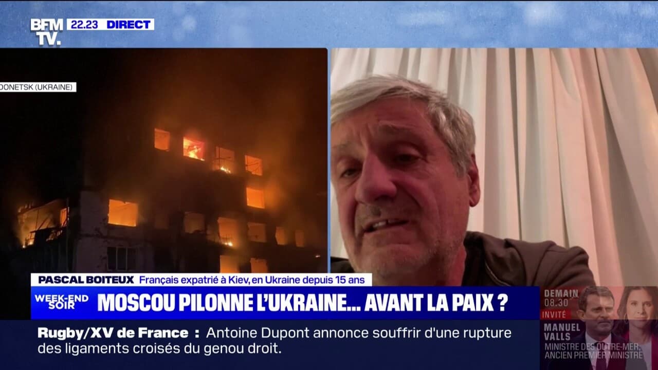 "Sans aide de renseignements et de satellite, il va y avoir plus d'Ukrainiens qui vont mourir", témoigne Pascal Boiteux, Français expatrié Kiev