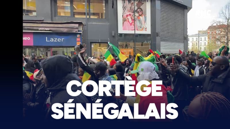 Sénégal-Pérou : Le cortège impressionnant des supporters sénégalais à Saint-Denis !
