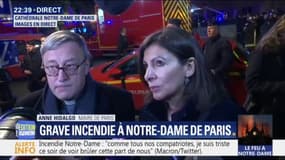 Anne Hidalgo déplore "une épreuve terrible" concernant l'incendie de Notre-Dame de Paris