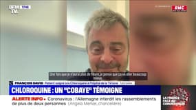 Chloroquine: un patient "cobaye" témoigne