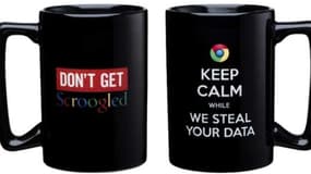 Les mugs anti-Google vendus par le groupe de Steve Ballmer.