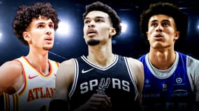 Zaccharie Risacher, Victor Wembanyama et Nolan Traoré, trois illustrations de la grosse cote des joueurs français à la draft NBA