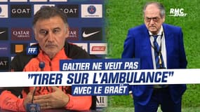 FFF : Galtier ne veut pas "tirer sur l'ambulance" avec Le Graët 