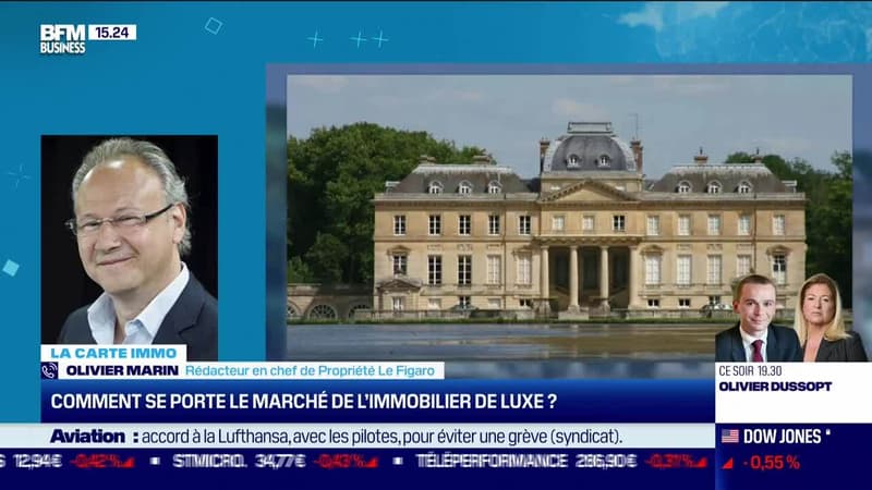 Olivier Marin (Propriété Le Figaro) : Comment se porte le marché de l'immobilier de luxe ? - 07/09