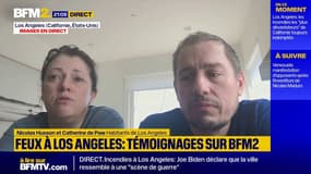 "On a tout perdu": ce couple, habitant Los Angeles, a vu sa maison détruite par l'incendie