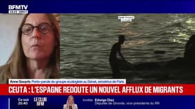 Ceuta: Anne Souyris, porte-parole des écologistes au Sénat, pointe "une crise démographique extrêmement importante et aucune réflexion au niveau européen"