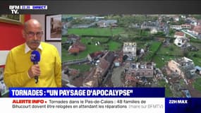 Tornades dans le Pas-de-Calais: "48 familles sont à reloger", annonce le président de la communauté de communes du sud-Artois