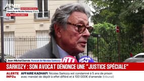 "Une justice spéciale pour Nicolas Sarkozy", dénonce l'avocat de l'ancien président après sa condamnation 