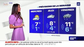 Météo Paris-Ile de France du 8 décembre: Toujours gris et froid !