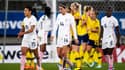 L'équipe de France féminine face à la Suède, à Göteborg le 11 octobre 2022