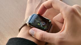 Une Apple Watch, comme celle dérobée par le voleur