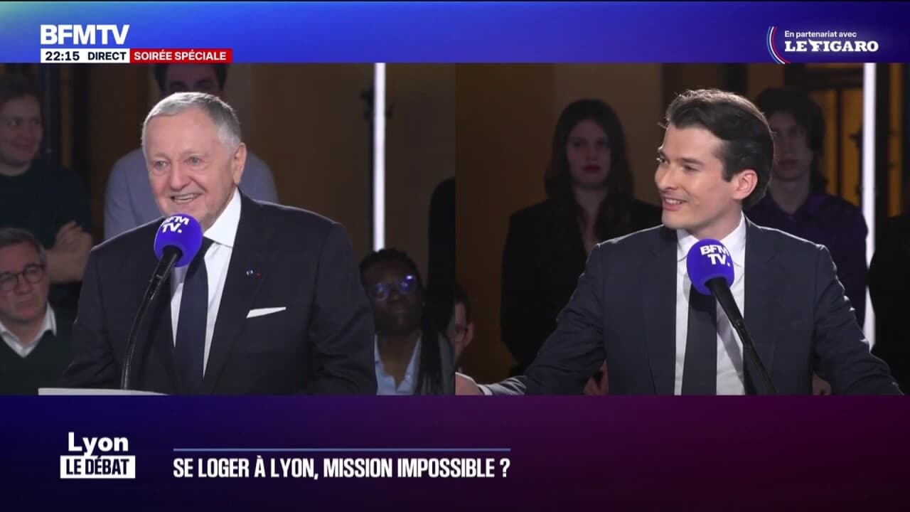 "La ville de Lyon n'est pas un trophée de plus à mettre sur une étagère": vif échange entre Alexandre Dupalais (UDR-RN) et Jean-Michel Aulas (Cœur lyonnais) Kép