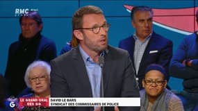  #GrandOral - " On a des mouvements séditieux inédits, d'une violence inouïe et on a un rejet de l'opinion publique sur l'usage des armes non létales." David Le Bars #GGRMC 