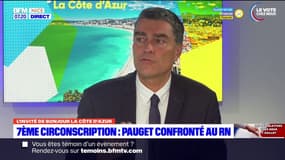 Législatives: en ballotage défavorable, Éric Pauget reste "optimiste" pour le second tour