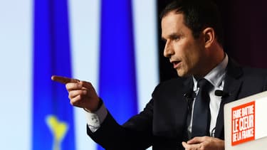 Benoît Hamon a réagi à l'annonce du ralliement d'Emmanuel Macron par Jean-Yves Le Drian.