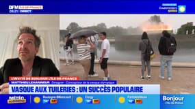 Mathieu Lehanneur tente d'expliquer l'engouement provoqué par la vasque olympique aux Tuileries