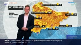 Météo Côte d'Azur:  un grand soleil attendu ce dimanche malgré quelques nuages, jusqu'à 17°C à Nice