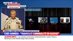"Menaces sur les Français": “Les effets du réchauffement climatique se feront de plus en plus sentir à l’avenir”, affirme le chef d’état-major des armées
