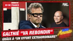 XV de France : "Il va rebondir", Moscato souligne "l'effort extraordinaire" de Galthié après le Mondial