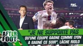 OL 1-0 Losc : "Je ne supporte pas qu'une équipe gagne comme Lyon a gagné ce soir", lâche Riolo