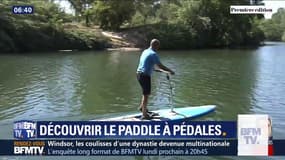C'est le nouveau sport nautique de l'été, découvrez le paddle stepper 