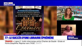 Ligne Directe: Charles Brahimi ouvre une librairie éphémère à Coulommiers