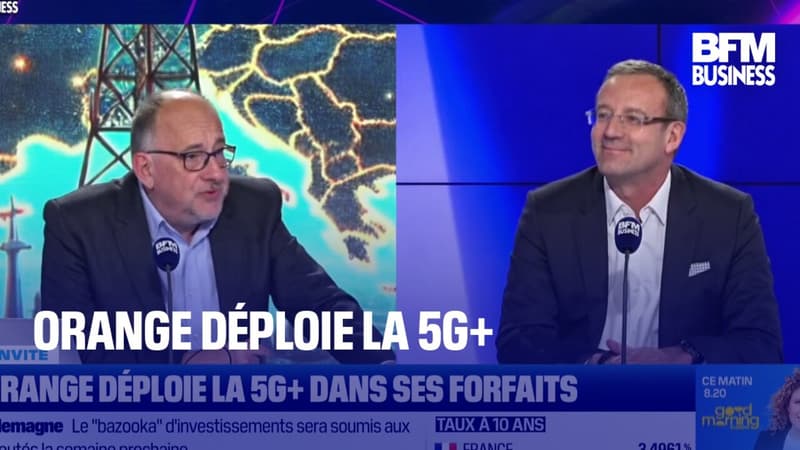 Orange déploie la 5G+