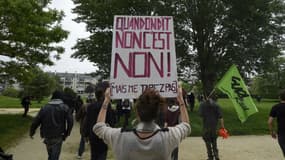 Une manifestation à Rennes le 17 mai contre la loi Travail