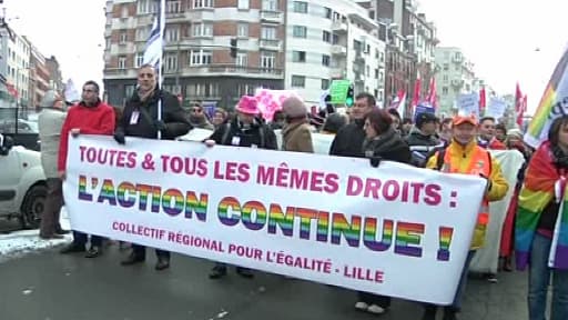 Le cortège lillois, samedi