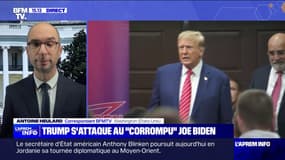 En campagne pour la primaire républicaine, Donald Trump étrille Joe Biden et promet de "sauver l'Amérique"