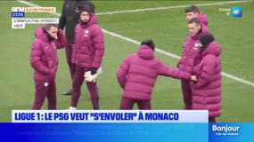 Ligue 1: le PSG se déplace à Monaco 