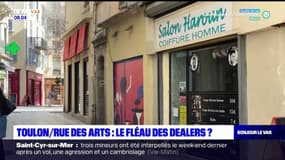 Toulon: les trafiquants de drogue sont toujours présents dans la "rue des Arts"