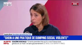 Ouverture de magasins Shein en France: Sophie Binet souhaite "une réponse claire et forte des pouvoirs publics"