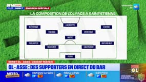 OL-ASSE: la composition de l'OL pour le derby