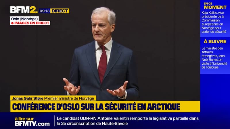 Jonas Gahr Støre, Premier ministre norvégien: "Lorsque le président américain se tient à Davos en disant que nous avons tout donné à l'Otan et que l'Otan ne donne rien en retour, c'est faux"