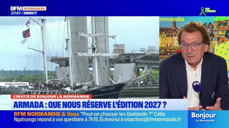 Le président de l'Armada de Rouen présente l'édition 2027