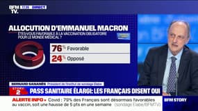 76% des Français sont favorables à la vaccination obligatoire pour les soignants, d'après un sondage Elabe pour BFMTV