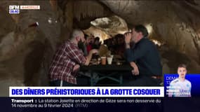Marseille: des dîners préhistoriques à la grotte Cosquer