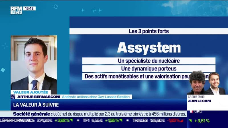 Arthur Bernasconi (Gay-Lussac Gestion) : Assystem, le spécialiste du nucléaire - 04/11