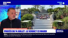 "15 ans de prison, c'est le minimum": Franck Terrier, partie civile, "héros au scooter" lors de l'attentat de Nice, évoque les réquisitions