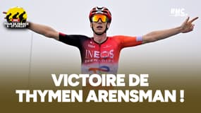 Tour de France (E19) : Sans attaque de Pogacar et Vingegaard... Thymen Arensman est le vainqueur du jour !