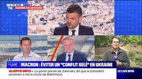 Macron : éviter un "conflit gelé" en Ukraine - 21/05