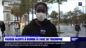 Paris: fausse alerte à la bombe dans le secteur de l'Arc de Triomphe