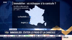 Immobilier: dans quelle ville faut-il acheter pour éviter le froid et la canicule?