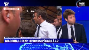 Story 1 : Dernier sondage à J-2 du second tour de la présidentielle - 22/04